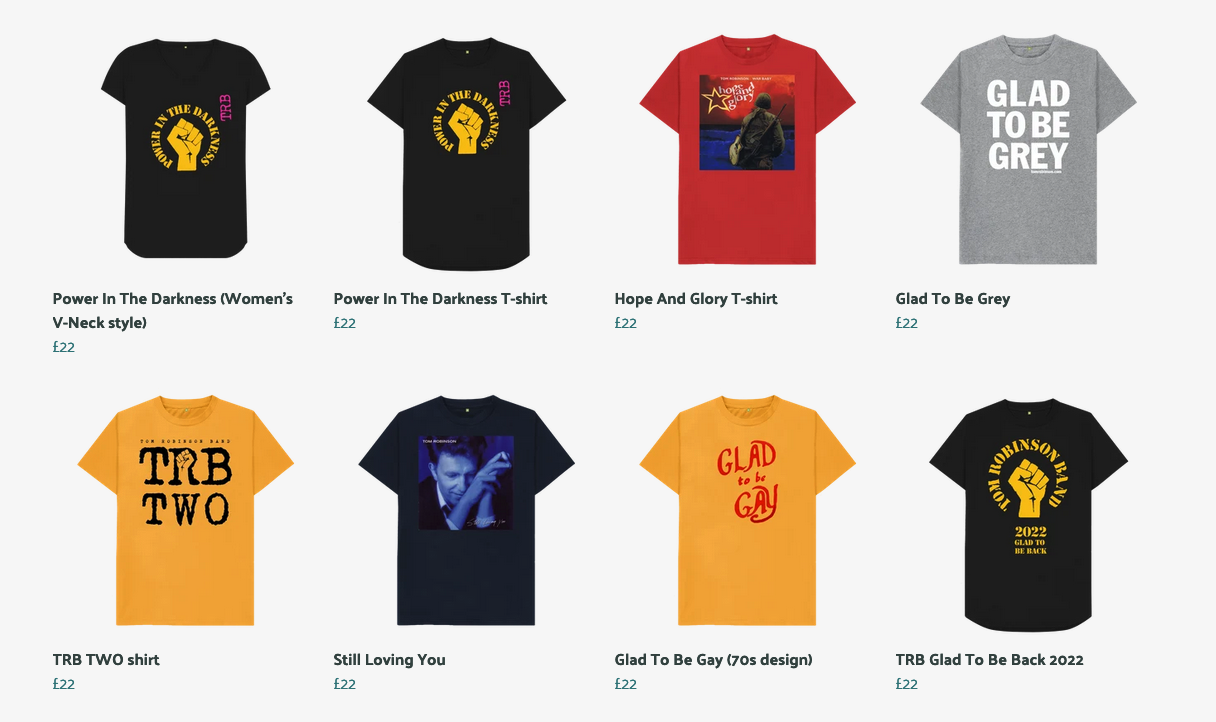 Tom Robinson T-Shirt store